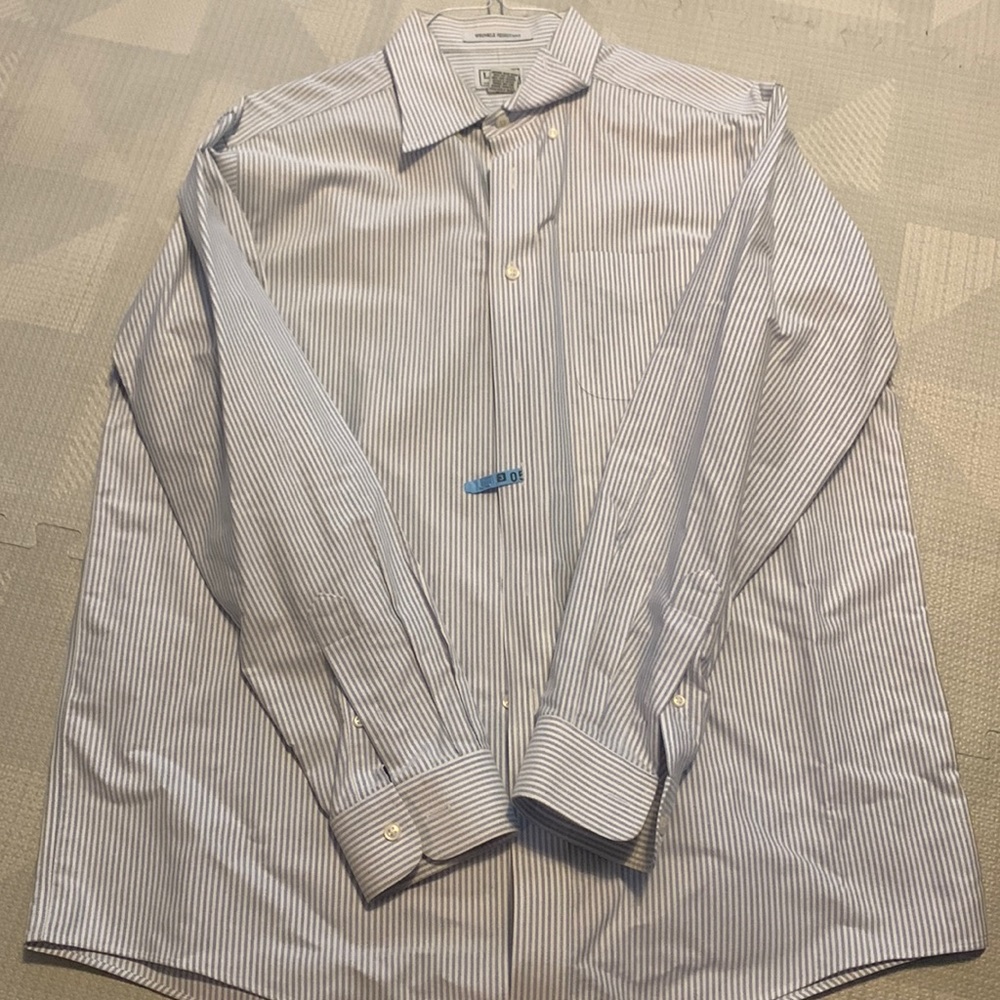 LLBean mens dress shirt